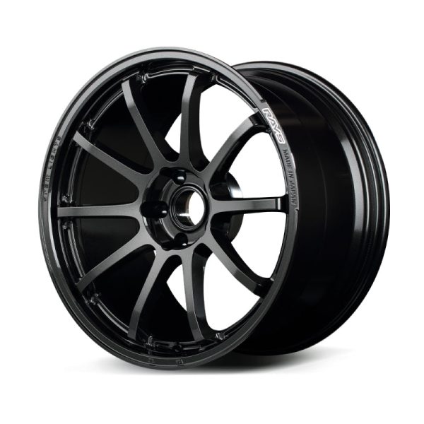 Gram Lights 57NR 18X8.5 +45 5-114.3 Glass Black Wheel For Sale