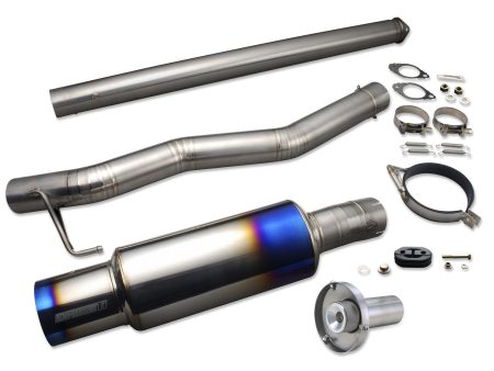 Tomei Expreme Ti Cat-Back Exhaust | 2003-2006 Mitsubishi Evolution 8 9 (TB6090-MT01B) Supply