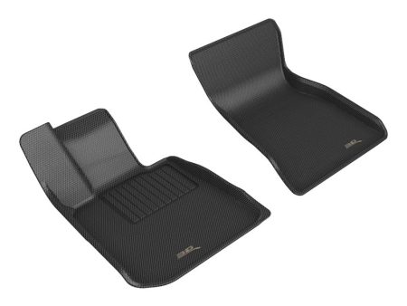 3D MAXpider 22-24 BMW i4 (G26) R1 Floor Mat - Kagu Black Online Hot Sale