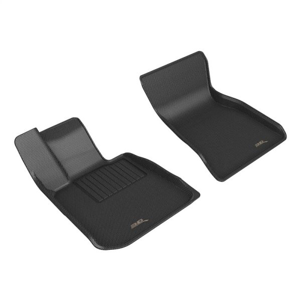 3D MAXpider 22-24 BMW i4 (G26) R1 Floor Mat - Kagu Black Online Hot Sale