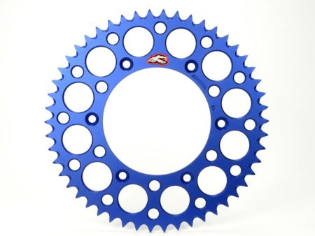 Renthal 99-24 Yamaha YZ125-450  WR250-450 Rear Grooved Sprocket - Black 520-46P Teeth Fashion