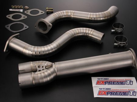 Tomei EXPREME Ti TITANIUM MID Y PIPE | Nissan 2003-2017 Nissan 350Z 370Z (TB6110-NS02A) For Sale