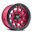 Dirty Life 9313 Enigma Race 17x9   8x170 BP   -12mm Offset   125.2mm Hub Crimson Candy Red Wheel Discount