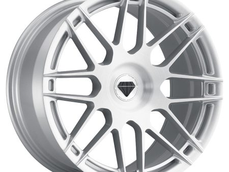 Blaque Diamond BD-F12 - Silver w  Brushed Face Online Sale