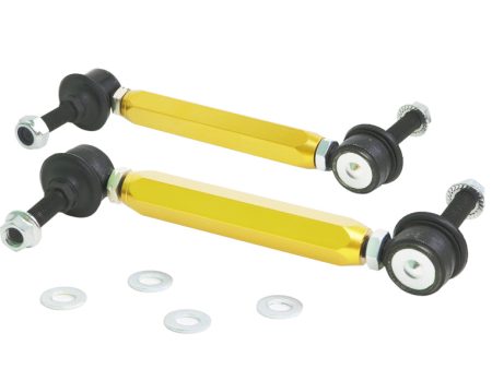 Whiteline Universal Sway Bar End Link Kit - 175-200mm Heavy Duty Adjustable - 10mm Ball Studs Discount