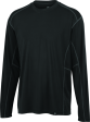 FIRSTGEAR Base Layer Shirt Lightweight Long-Sleeve Dark Grey - Large Online now