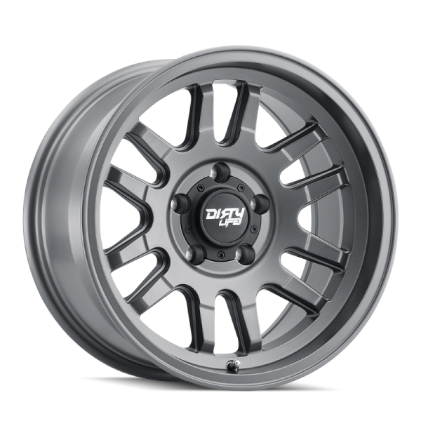 Dirty Life 9310 Canyon 17x9   5x139.7 BP   0mm Offset   108.1mm Hub Satin Graphite Wheel Fashion