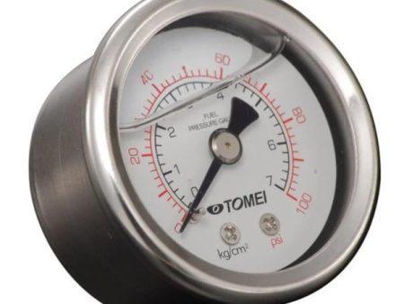 Tomei Fuel Pressure Gauge 0-100psi (185111) Fashion