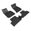 3D MAXpider 22-23 BMW i4 (G2 6) R1 R2 Floor Mat - Kagu Black Online Hot Sale