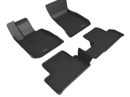 3D MAXpider 22-23 BMW i4 (G2 6) R1 R2 Floor Mat - Kagu Black Online Hot Sale