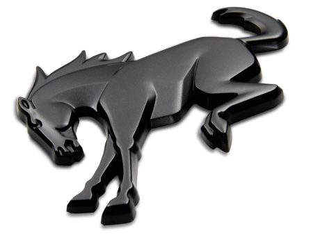 Ford Racing Bronco Rear Emblem - Matte Black Online Sale