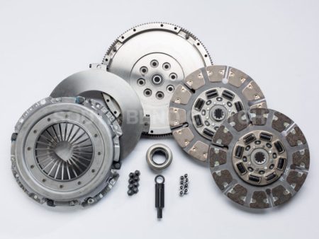 South Bend Clutch 94-98 Ford 7.3 Powerstroke ZF-5 Street Dual Disc Ford Cummins Conv Clutch Kit Discount