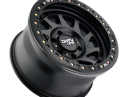 Dirty Life 9313 Enigma Race 17x9   8x170 BP   -12mm Offset   125.2mm Hub Matte Black Wheel Online Sale