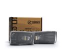 AlphaRex 07-13 Chevrolet Silverado 04-17 Tahoe DoubleTap Dual Color LED Proj Fog Lights - Wt Ambr Supply