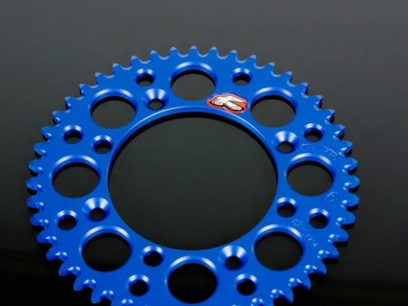 Renthal 02-17 Yamaha YZ85 Rear Grooved Sprocket -Blue 428-52P Teeth For Discount