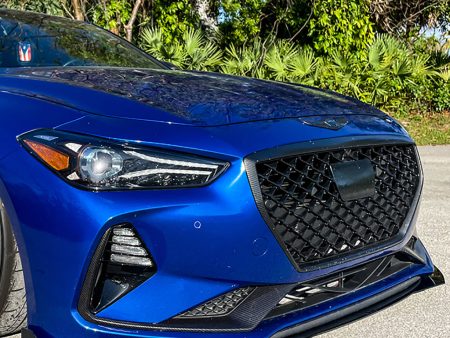 Genesis G70 NIA Full Sleek Splitter lip Kit with Diffuser 2019-2024 For Discount