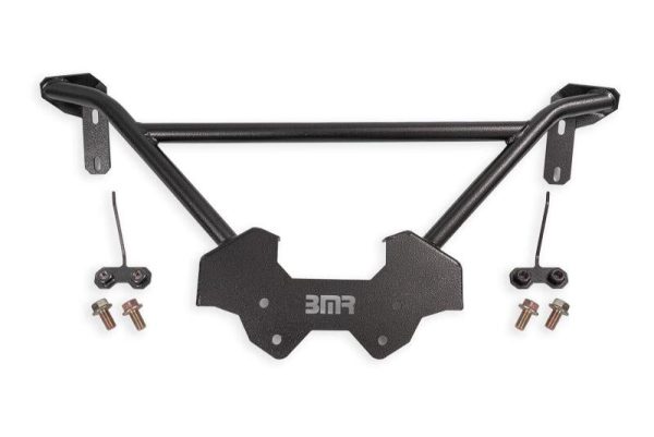 BMR Suspension 64-72 GM A-Body Front Reinforcement Brace - Black Hammertone For Cheap