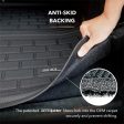 3D MAXpider 21-23 Porsche Taycan   22-24 Audi E-Tron GT Custom Fit Kagu Cargo Liner Mat - Black Hot on Sale