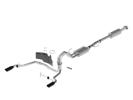 Ford Racing 21-24 F-150 Sport Rear Exit Exhaust - Black Tips Online Hot Sale