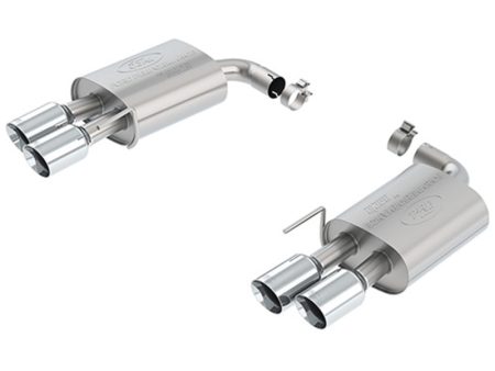 Ford Racing 18-23 Mustang GT 5.0L Touring Muffler Kit - Chrome Tips Online now