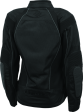 FIRSTGEAR Reflex Mesh Jacket Black - Women Small For Sale