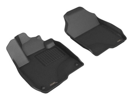 3D MAXpider 2023-2024 Honda HRV Kagu 1st Row Floormat - Black Online now