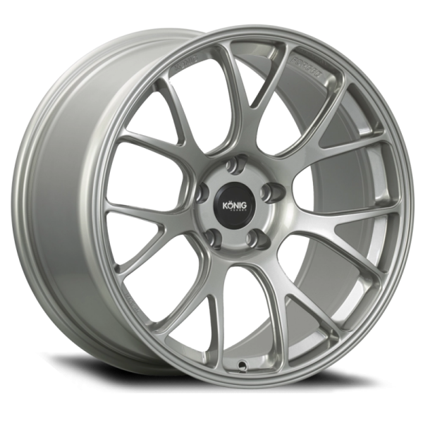 Konig Forged F1M 18X10 5X120.65 ET58 Ash Silver Knurled Bead Discount