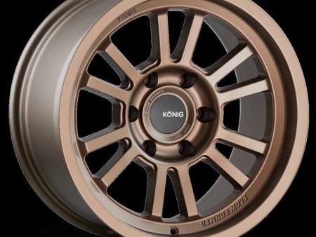 Konig HT1 17X9 5X127 ET-12 Satin Bronze Online Sale