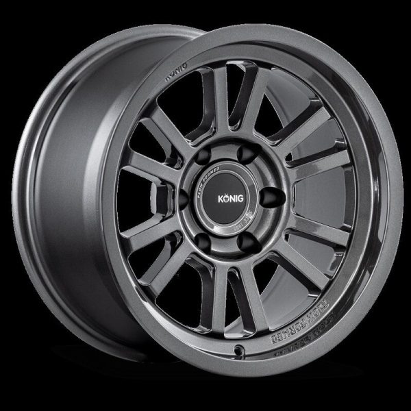 Konig HT1 18X9 6X139.7 ET0 Gloss Anthracite For Cheap