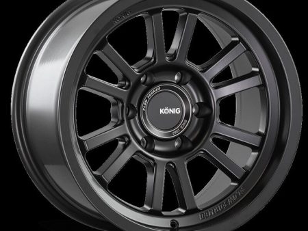 Konig HT1 18X9 5X127 ET0 Matte Black Online Sale