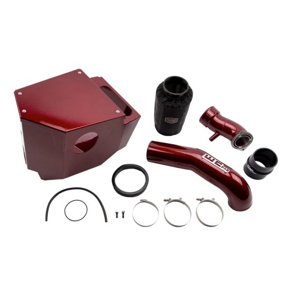 Wehrli 20-24 Duramax L5P 4in Stage 2 Intake Kit - Candy Red Sale