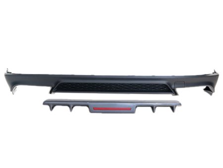 2017-2020 Lexus IS Base TO F-Sport Rear Bumper Conversion Valance + Rear Diffuser Bundle For Discount