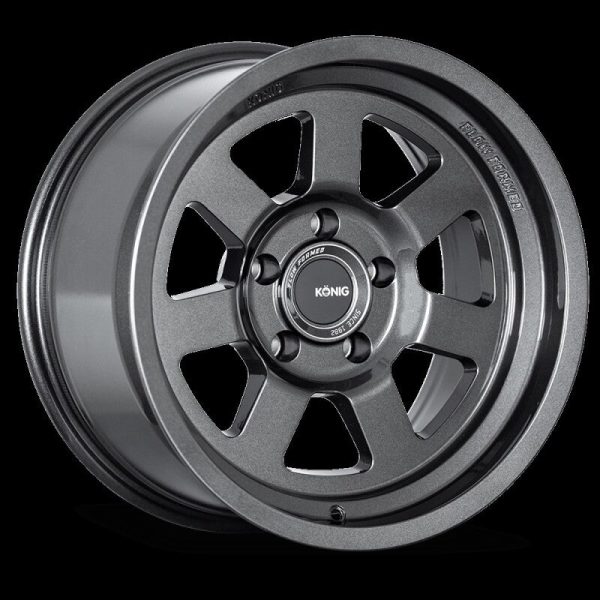 Konig HT2 17X8.5 6X139.7 ET-6 Gloss Anthracite Discount