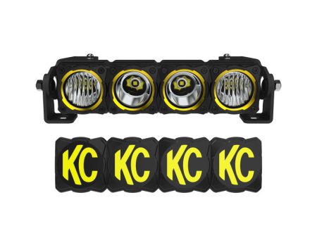 KC HiLiTES FLEX ERA LED 10in. Light Bar - Master Kit Cheap