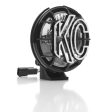 KC HiLiTES Apollo Pro 5in. Halogen Light 55w Spread Beam (Single) - Black Fashion