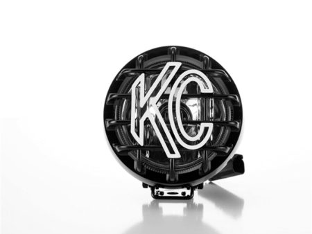 KC HiLiTES Rally 400 4in. Round Halogen Light 55w Spread Beam (Single) - Black Fashion