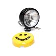 KC HiLiTES Daylighter 6in. Halogen Light 100w Spread Beam (Single) - Black SS Supply