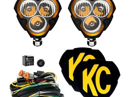 KC HiLiTES FLEX ERA 3 - 2-Light Master Kit Online