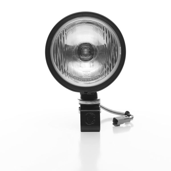 KC HiLiTES Daylighter 6in. Halogen Light 100w Spread Beam (Single) - Black SS Supply