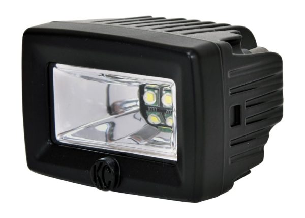 KC HiLiTES C-Series C2 LED 2in. Backup Area Flood Light 20w (Single) - Black Sale