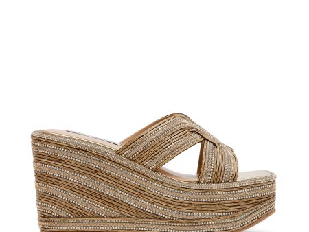 JUSTICE ROSE GOLD SANDAL For Discount