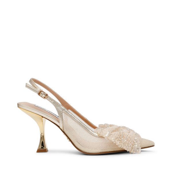 NIGHT-FALL GOLD HEELS Online