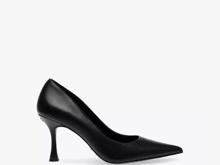 CAN-DO BLACK LEATHER HEELS Supply