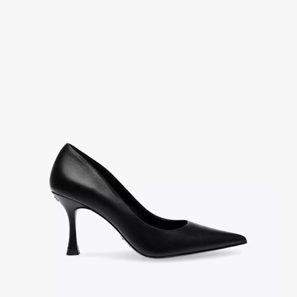 CAN-DO BLACK LEATHER HEELS Supply