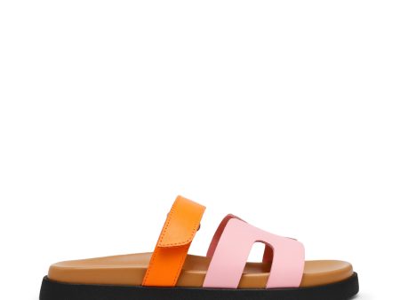 MISSILE ORANGE PINK SANDAL For Sale