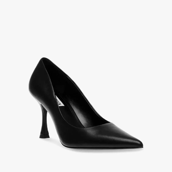 CAN-DO BLACK LEATHER HEELS Supply