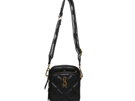 BERZA GOLD BLACK CROSSBODY BAG Online Sale