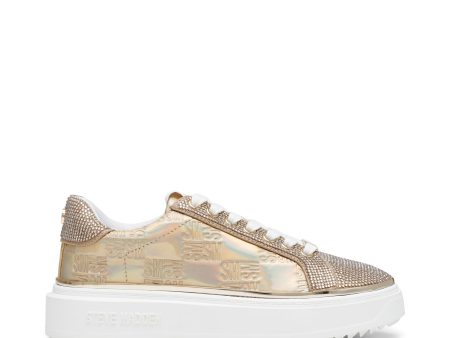 ON-STAGE-R GOLD SNEAKERS For Cheap