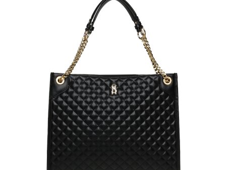 BACCENT BLACK GOLD SHOULDER BAG Supply